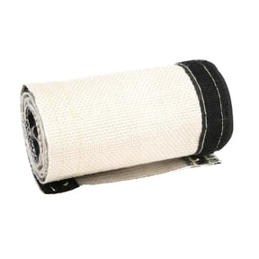 StlyGar Heat Shroud Sleeve, Metallic Shield Sleeve Insulated Wire Cover Fuel Line Thermal Protection Barrier Stainless Steel Cable Metal Ties Aluminized Outer Layer