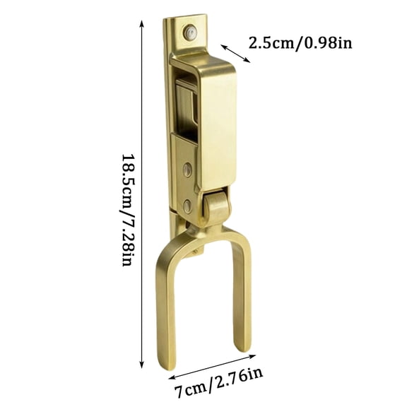 StlyGar Locking Gate – Heavy-Duty Farm gate with Spring Lock for Wood Pipe Farm & Backyard