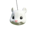 thumbnail image 1 of StlyGar Squirrel Head Feeder, Funny Animal Face Hanging Feeder for Outdoor Garden Mask Style Wildlife Feeding Station, Novelty Mouse Design, Easy-Fill Backyard Patio Decor, Weather-Ready Gift White, 1 of 8