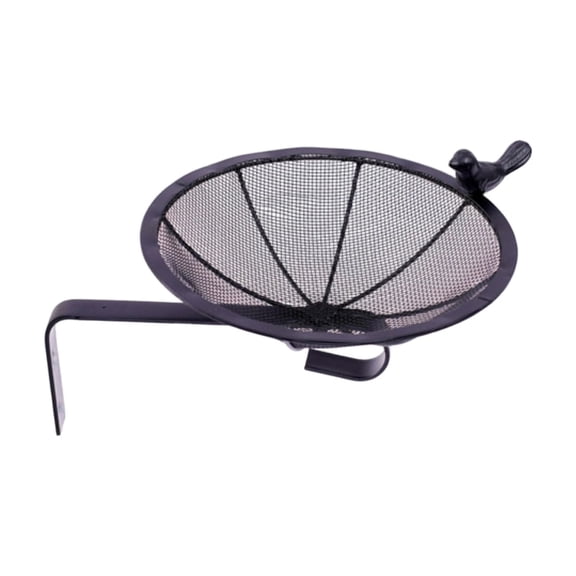 StlyGar Tray Bird Feeder - Summer Mesh Seed Tray for Birds Hummingbird, Wall Tree Table Platform Feeder with Hanging Hook in Balcony Garden Backyard