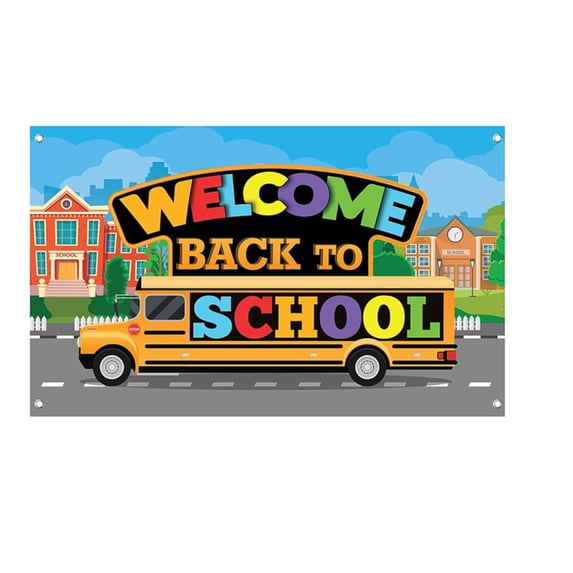 StlyGar Welcome Back to School Bulletin Board Decorations First Day of School Theme Classroom Bulletin Board Border Set Paper Cutouts Chalkboard Wall Decor