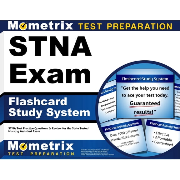Stna Exam Flashcard Study System : Stna Test Practice Questions & Review for the State Tested Nursing Assistant Exam (Cards)