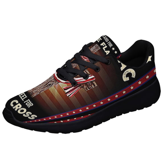 Stnd For The Kneel For The Cross Shoes Sneakers Black Size 7.5