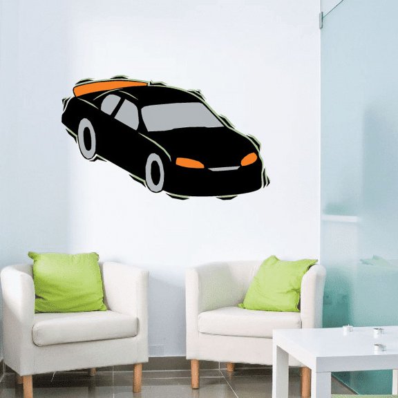 Stock Car Rumble Sticker - 36 Inches