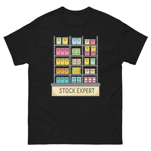 Stock Expert Occupation Job Professional T-Shirt