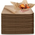 thumbnail image 1 of Stock Your Home 12 x 12 Grease Proof Deli Wrappers (500 Pack) - Pre Cut Natural Wax Paper Sheets - Recyclable Food Basket Liners -Kraft Deli Squares For Sandwiches, Lining Wire Food Baskets, Food Tray, 1 of 7