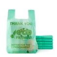thumbnail image 1 of Stock Your Home Eco Grocery Bags (500 Count) Grocery Bags - Reusable Supermarket Thank You Shopping Bags, Recyclable T Shirt Bags, Small Trash Can Bags, 1 of 8