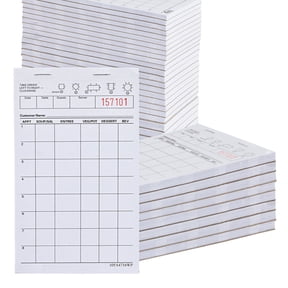 Waitress Pads for Restaurant Servers