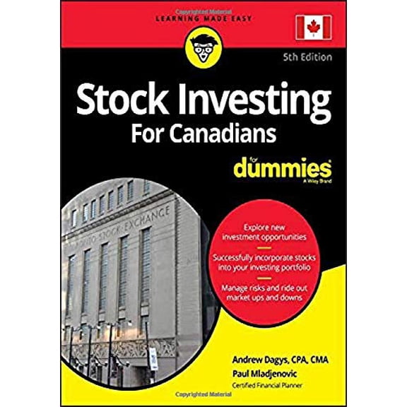 Pre-Owned Stock Investing For Canadians For Dummies (Paperback) 1119521947 9781119521945