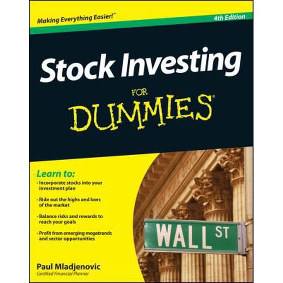 Pre-Owned Stock Investing For Dummies: Fourth Edition