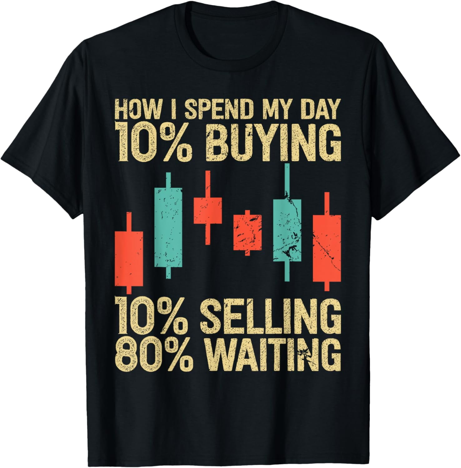 Stock Market Broker Trader Forex Day Trading - Stock Trading T-Shirt ...