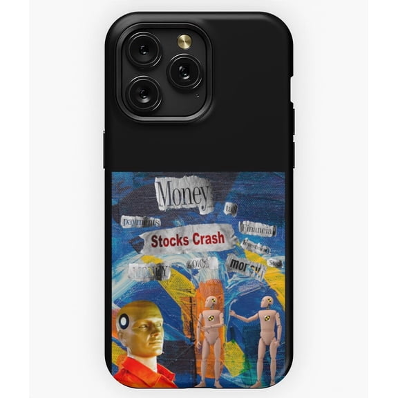 Stock Market Crash Test Dummies M1208 Phone Case for iPhone 17 16 15 14 13 12 11 Pro Max