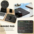 thumbnail image 1 of Stock Market Day Trader Mouse Pad with Chart Patterns Cheat Sheet, Large Stitched Edge Design, Ideal for Gamers and Designers, Non-Slip Base for Stability, 1 of 6