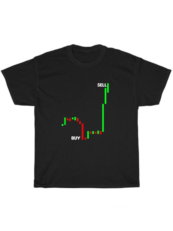 Stock Trading Pips Buy Sell Investor Traders T-Shirt Unisex Funny Tee Gift NEW