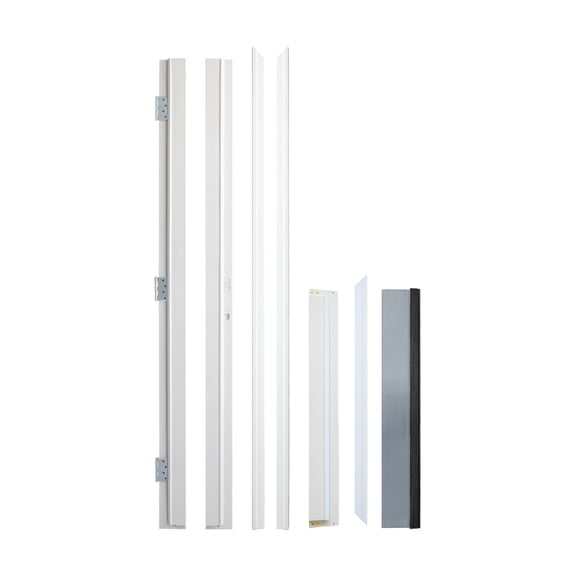 Stock Up 32'' X 80"Fiberglass Entry Door Frame,Left Hand Inswing 4-9/16 Fiberglass Door Jambs
