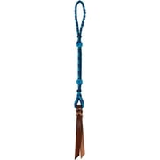 Quirt With Wrist Loop, Navy/Blue/Turquoise, 29-Inch