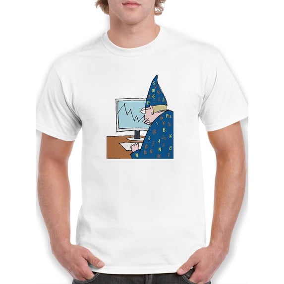 Stock Wizard Predicaments T-Shirt Men -Wilfred Hildonen Designs, Male 5X-Large