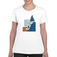 thumbnail image 1 of Stock Wizard Predicaments T-Shirt Women -Wilfred Hildonen Designs, Female Medium, 1 of 4