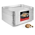 thumbnail image 1 of Stock Your Home 16" x 11.25” Aluminum Oven Liners, Disposable 30 Pack, 1 of 7