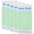 thumbnail image 1 of Stock Your Home Green Guest Check Books for Servers, 5 Pack, 1 of 7