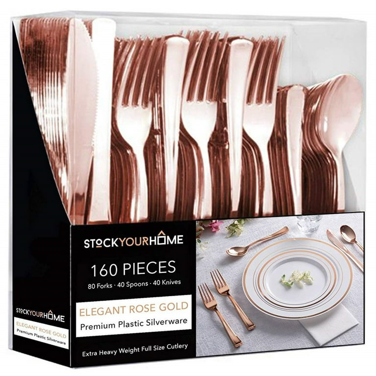 https://i5.walmartimages.com/seo/Stock-Your-Home-Rose-Gold-Plastic-Cutlery-Set-160-Disposable-Utensils-80-Forks-40-Spoons-Knives_237686e0-64b8-4cf9-be68-903732983525.a3cd2aa0fc2c188f96cf7d17d0249500.jpeg?odnHeight=768&odnWidth=768&odnBg=FFFFFF
