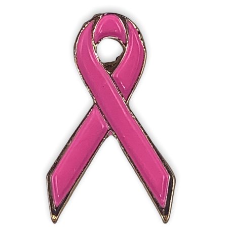 StockPins D06 Pink Ribbon Lapel Pin 1 Count Made in USA