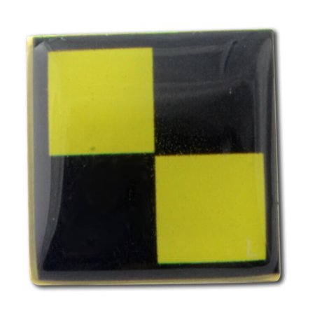 StockPins Nautical Code Flag L - Lima Lapel Pin Made in USA