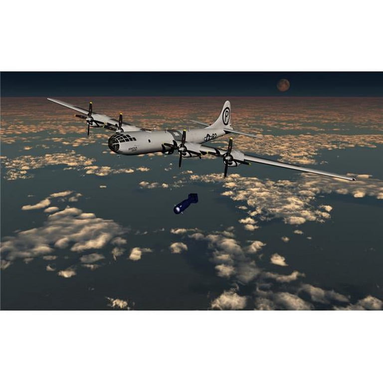 ENOLA GAY Crew of the B29 Superfortress after dropping the first atomic ENOLA GAY Crew of the B29 Superfortress after dropping the first atomic