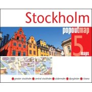 Popout Maps Stockholm Popout Map, Paperback