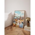 thumbnail image 1 of Stockholm Scandinavian City Gamla Stan Sweden Travel Decor, Unframed Canvas, 1 of 4