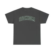 Stockholm Shirt Gifts Tshirt Crew Neck Short Sleeve