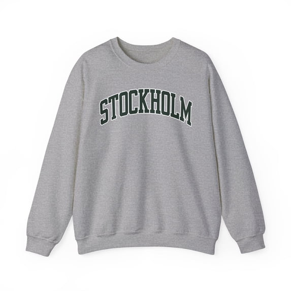 Stockholm Sweatshirt Gifts Crew Neck Shirt Long Sleeve Unisex