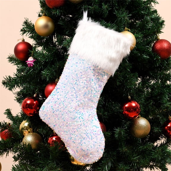 Stocking Christmas Stocking Christmas Tree Decorating Beautiful Pet/Cloth