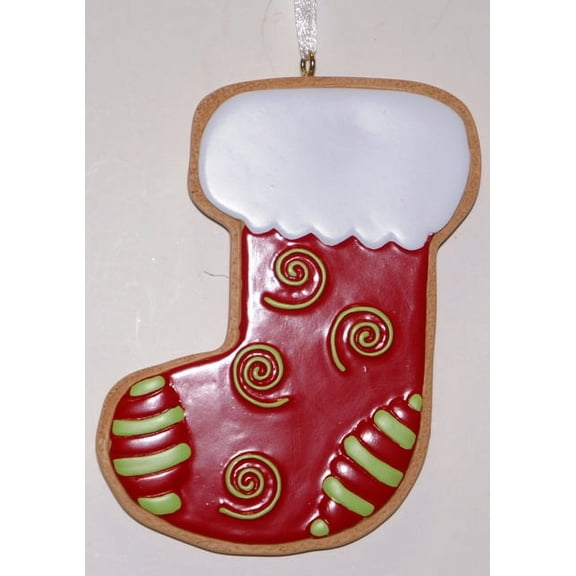 Stocking Cookie Personalized Christmas Ornament DO-IT-YOURSELF