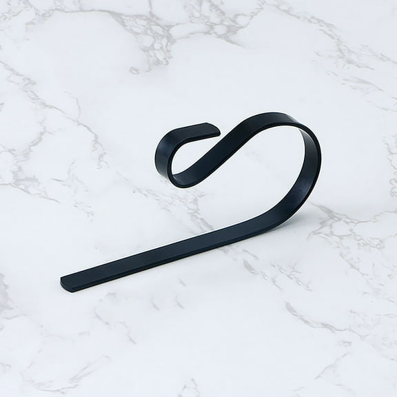 Stocking and Garland Hangers For Mantel, Garland Hanger, Stocking Mantel Hooks, Metal Fireplace Hanger with Non-Slip Pads, Scroll Design for Hanging Stockings, Garland & Holiday Decor