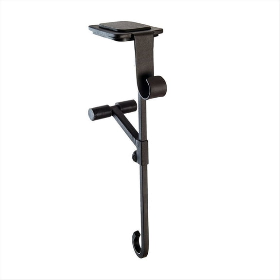 Stocking Holder Fireplace Garland Hanger Adjustable Stocking Display Holder for Christmas Wreath,Vine Desk Fireplace,3 * Christmas Stocking Holder,Black