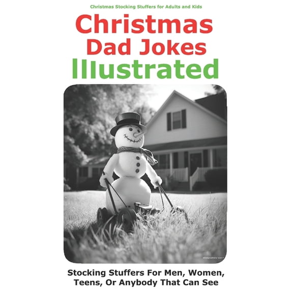Stocking Stuffers for Adults and Kids: Christmas Dad Jokes Illustrated: Stocking Stuffers for Men, Women, Teens, Kids and Anyone That Can See (Paperback)