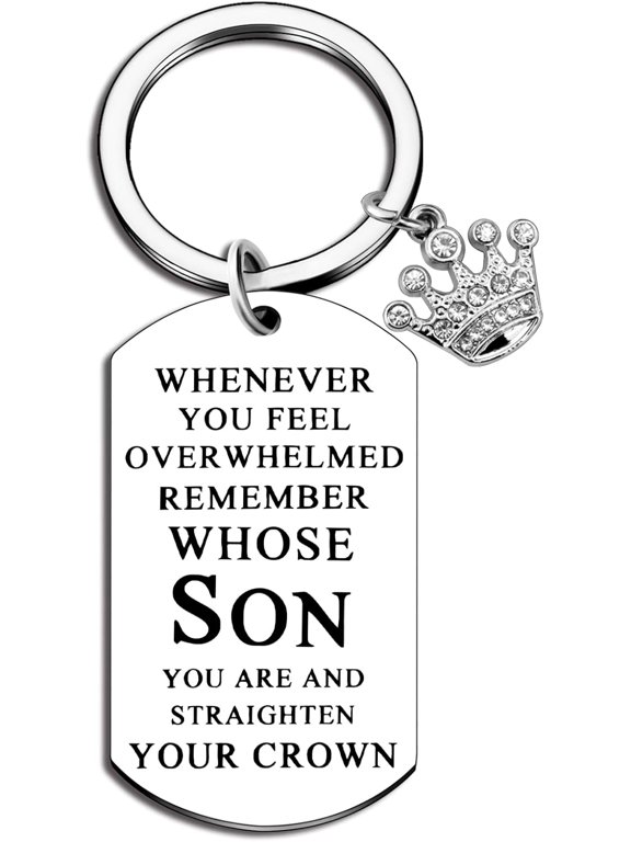 Stocking Stuffers for Men Kid Teen For Later Items for Him From Mom Son 1st First Father Day Keychain Gifts for Sons from Dad Teens Sons Stocking Stuffers For Son Teen Mens