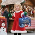 thumbnail image 1 of Stocking Stuffers Qwtwty Christmas Gift Bag Portable Folding Gift Packaging Bag Coated Non-woven Fabric Bag, 1 of 7
