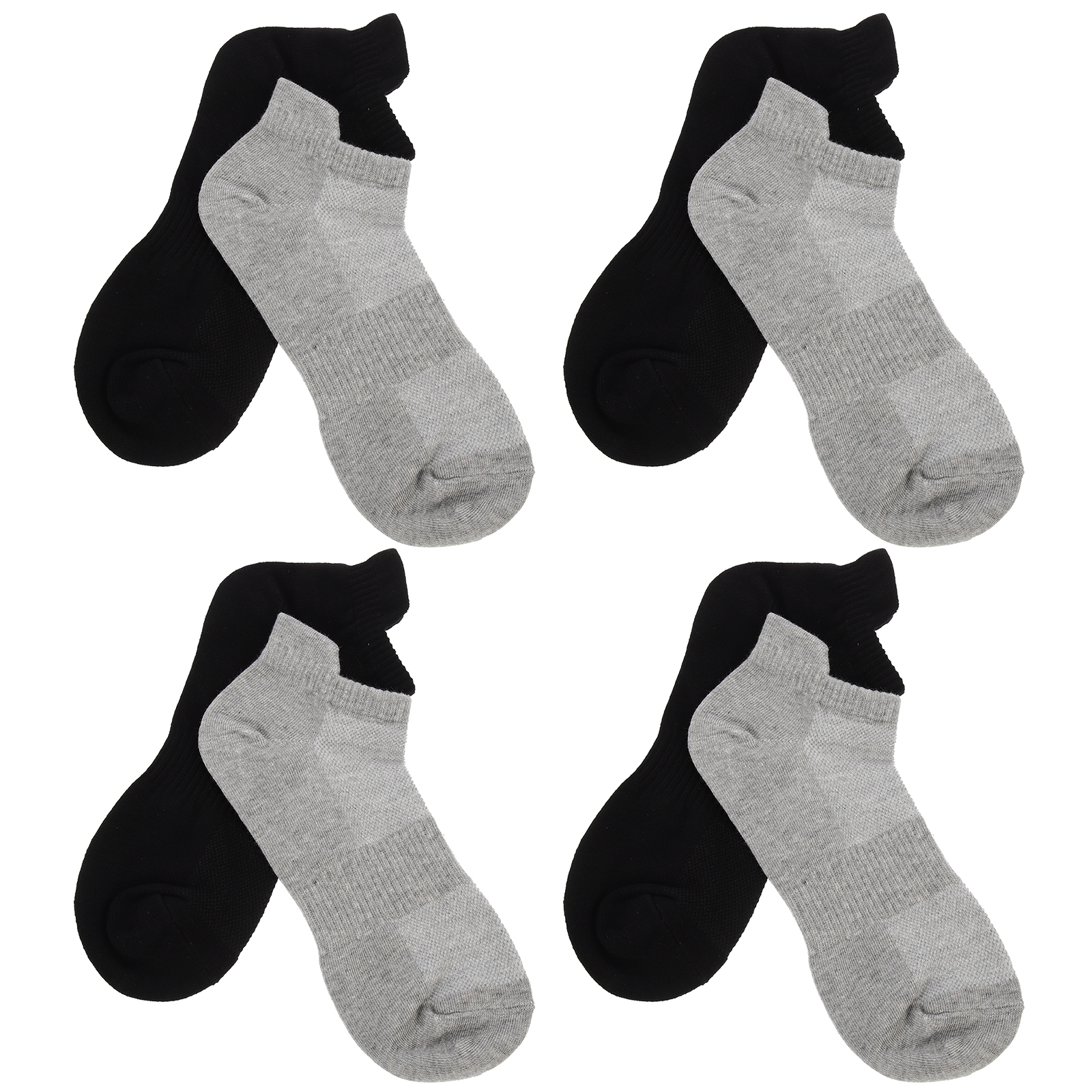 Stocking Stuffers' Socks 4 Pairs Cotton Combed Low Cut Men and Women