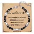 thumbnail image 1 of Christmas Gifts for Kids Teens and Girls Tiny Gemstone Bracelets with Always Remember Inspirational Card Trendy Teenage Stocking Stuffers, 1 of 13