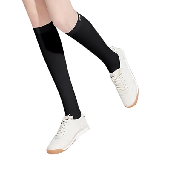 Stockings Sun Sleeves Leg Sleeves UV Protection Open Heel Cooling Sleeves Stockings For Tennis Golf