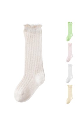 Stockings for Baby Lightweight Breathable Patterned Crew Socks Designed for Comfort and Style