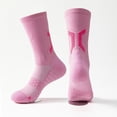 thumbnail image 1 of Stockings for Men | Spring and Autumn Printed Tube Socks in Everyday Casual Wear for Home and Sports use, Red, 1 of 8