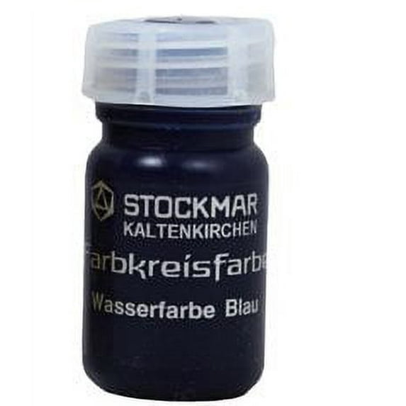 Stockmar Circle Color Watercolor Paint: Blue, 50ml