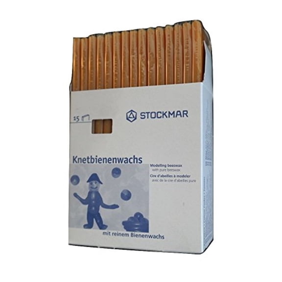 Stockmar Modeling Beeswax - Natural 15 Pack