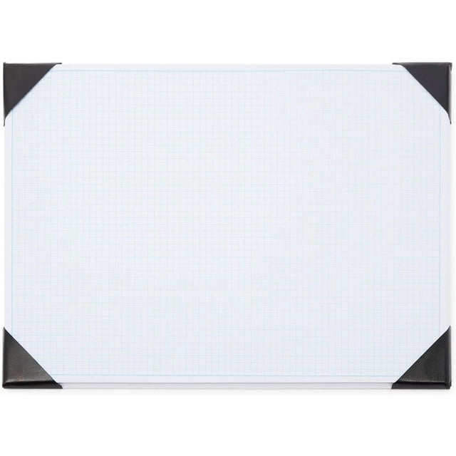 Stockroom Plus Large Desk Blotter Graph Paper Pad, Refillable 50 Sheets