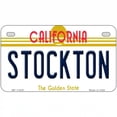 thumbnail image 1 of Stockton California Novelty License Plate 7" x 4" Motorcycle, 1 of 1