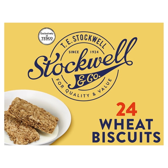 Stockwell & Co 24 Wheat Biscuits 432G, Imported from Britain