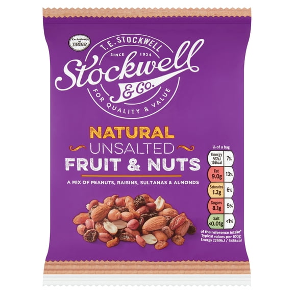 Stockwell & Co Fruit And Nut Mix 200G, Imported from Britain